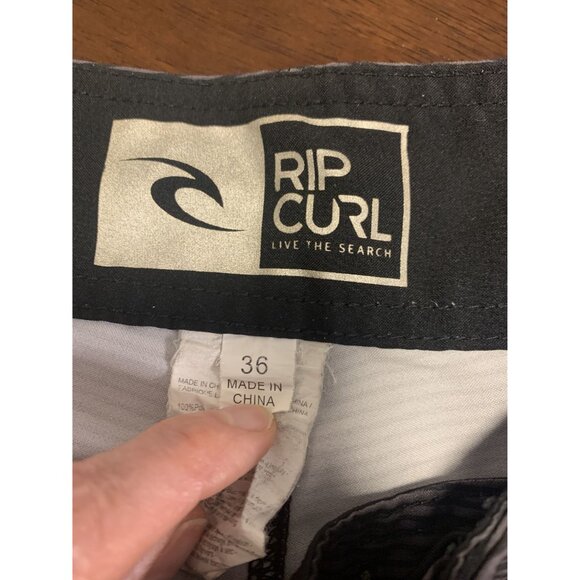 Rip Curl Strip Swim Board Shorts Size 36 - Picture 4 of 7